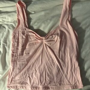White Fox pink tank top